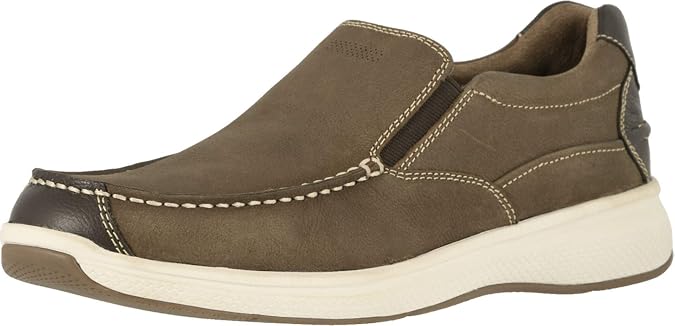 Florsheim Great Lakes Moc Toe Slip On Men's Slip On, 10 3E US, Stone