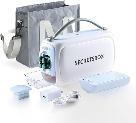 Insulin-Kühler Reiseetui Insulin Kühlbox Elektrisch Medizinische Kühlbox Temperatur 2–8 °C Insulin-Stiftetui Digitalanzeige Diabetikeretui für Insulin(mit 1 Batterien)