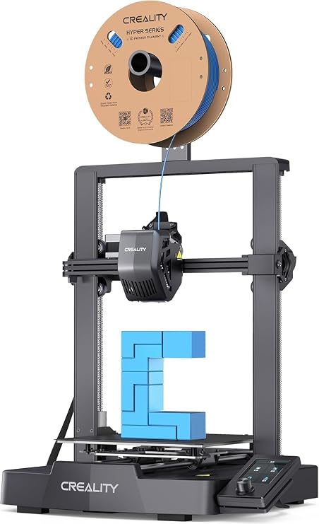 Creality Ender-3 V3 SE 3D Printer, 9.8 inches 250 mm / s, Automatic Leveling, Modeling Size: 8.7 x 8.7 x 9.8 inches 220 x 220 x 250 mm