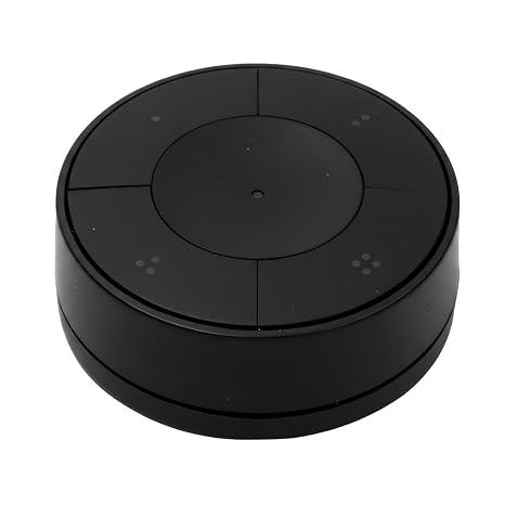 Smart Scene Switch with 5 Buttons and rotating wheel, compatible with Home Assistant and other major Zigbee hubs