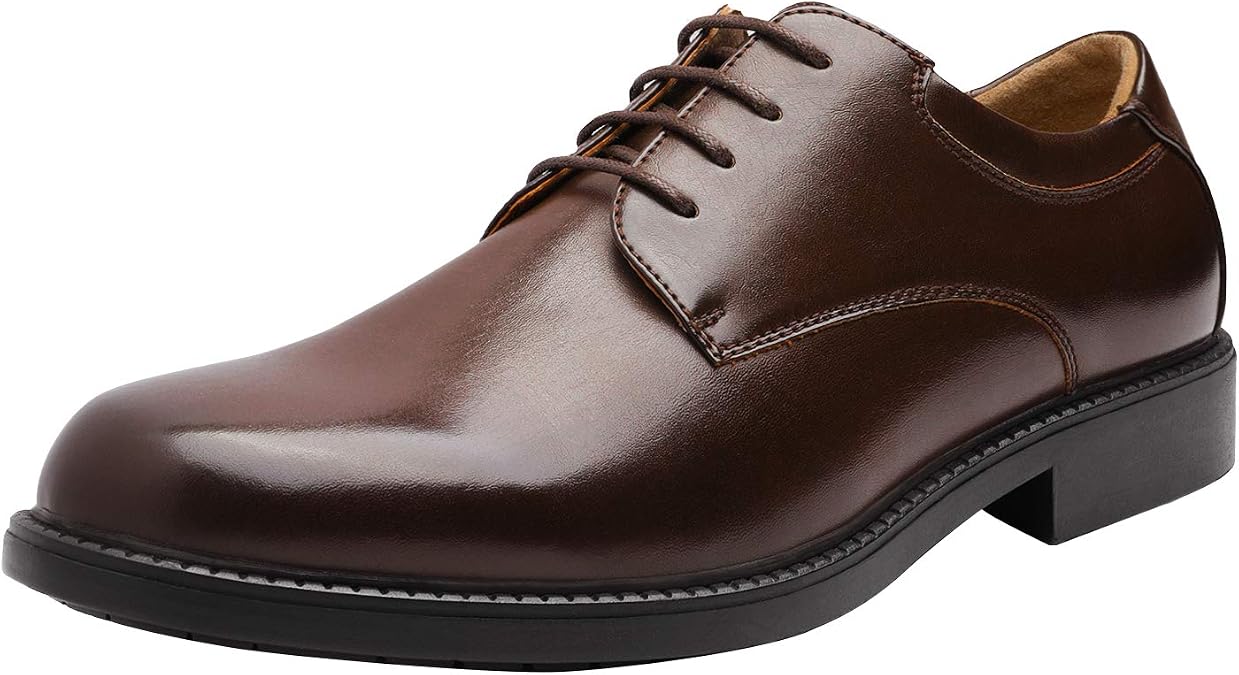 Bruno Marc Men's Lace Up Wide Shoes