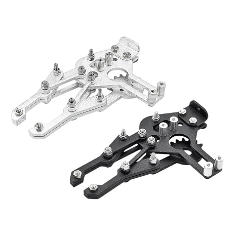 Black-Mechanical Claw Metal Robotic Arm Gripper Option Mg995 Sg5010 Robotics New 2025 High for Reliable Electronic Component, Precision, Stable Performance