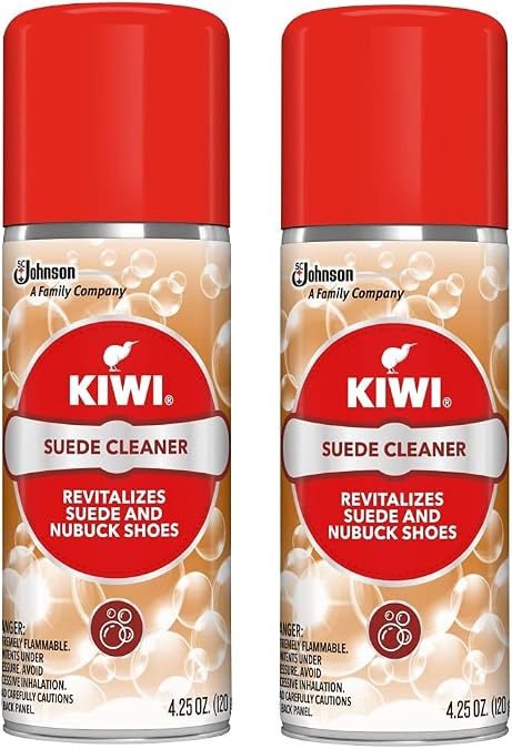 KIWI Suede Cleaner 2 Pack 4.25 OZ. Clear