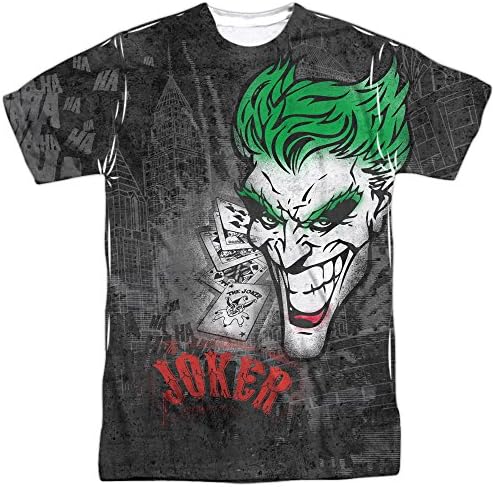 BATMAN Joker Sprays The City Sublimated Adult T-Shirt