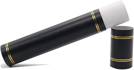 GraduatePro Certificate Diploma Tube Holder Scroll Black