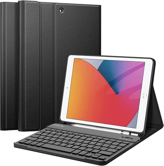 UnDePlus Samsung Galaxy Tab A11 8.7inç X130 ile uyumlu Kılıf Kablosuz Klavyeli Case Mobax X133 X135 X135F