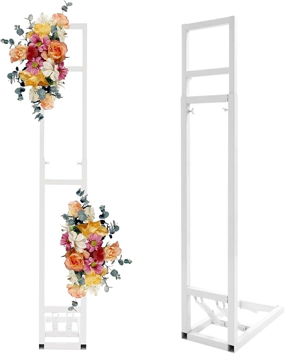 Wedding Arch Backdrop Stand Background Decoration 3.2ft-6.5ft H