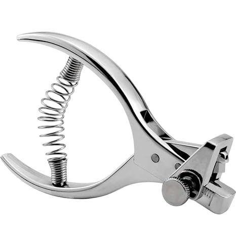 Pattern Notcher Tool for Fabric Sewing Pattern Pliers for Cloth Professional Hole Puncher Notch Punching Pliers for Card Tag Designer Photo