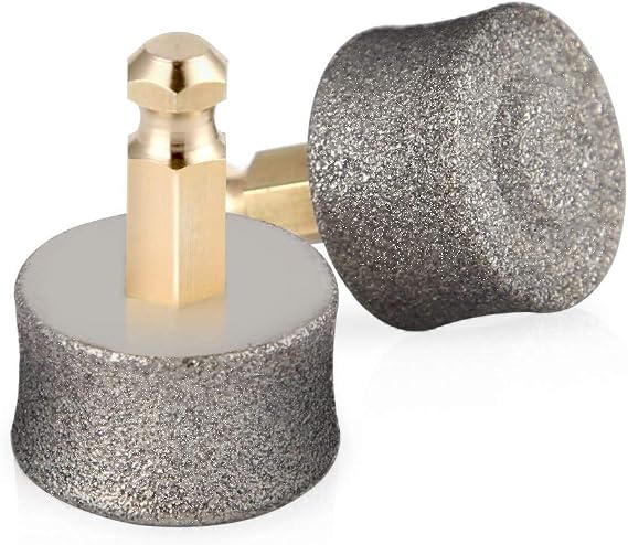 Dog Nail Grinder Replacement Heads, Replaceable Diamond Tip Head for Professional Dog Claw Smoothing Grinder, 2 Pack