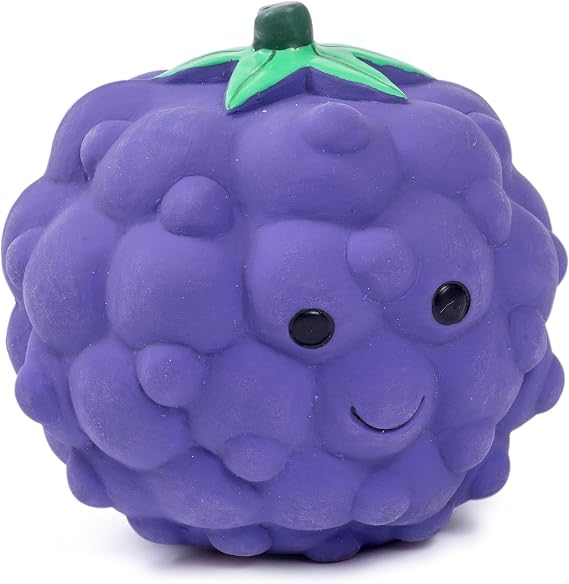 Petface Latex Blackberry Soft Chew Dog Toy, Large