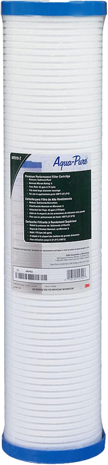 3M Aqua-Pure AP800 Series Whole Home Water Filter Drop-in Cartridge AP810-2
