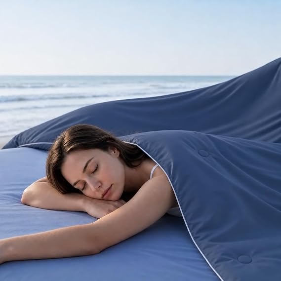 Cooling Comforter Full/Queen Size with Japanese Double-Sided Cold Tech