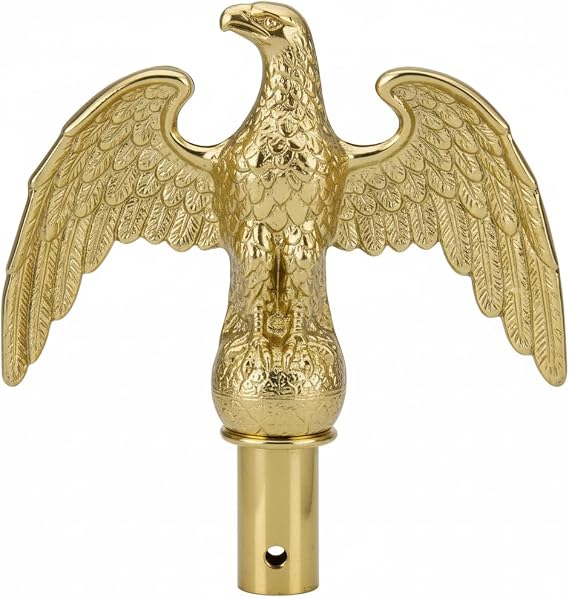 Valley Forge Flag 7" ABS Gold Eagle ACC1000