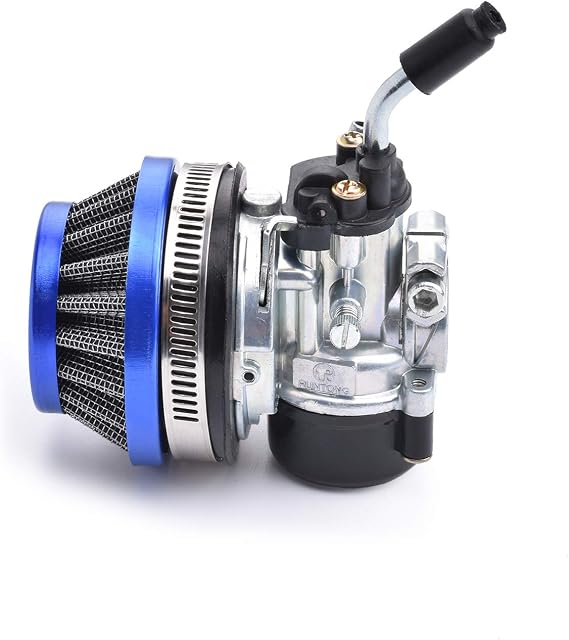 Racing Carburetor 2 Stroke 49cc 66cc 70cc 80cc With Air Filter For 2 Stroke Engine Motorized Bicycle BLUE