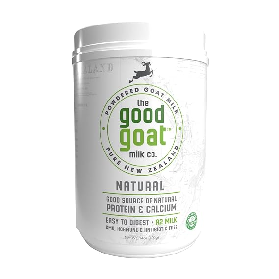 New Zeal Cream Goat Milk Powder (Natural) - 14oz