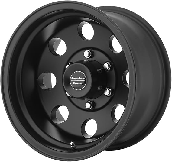 American Racing AR172 BAJA 15X8 5X4.5 3.75 -19mm SATIN BLACK - AR1725865B