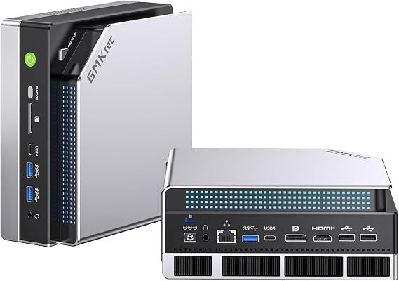 GMKtec EVO-X2 AI Mini PC, AMD Ryzen AI Max+ 395, 128GB LPDDR5X, 1TB M.2 SSD