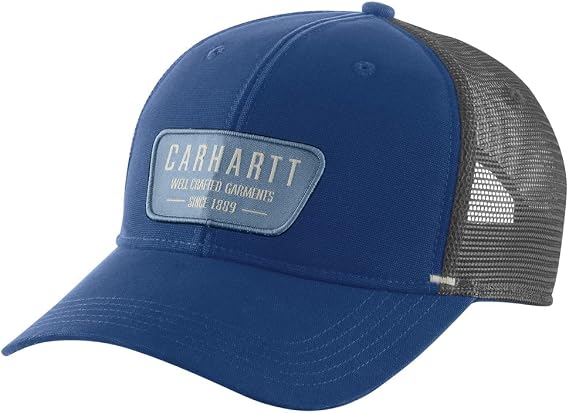 Carhartt Men's Canvas Mesh-Back Crafted Patch Cap
