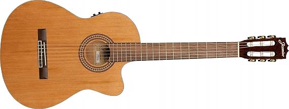 Jasmine 6 String Acoustic-Electric Guitar, Right Handed, Natural (JC27CE-NAT)