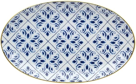 Vista Alegre Porcelain Transatlantica Small Oval Platter