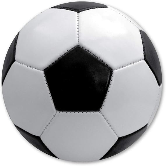 Magnet America Soccer Ball Car Magnet is 5.75" x 5.75" Made for Vehicles and Refrigerators