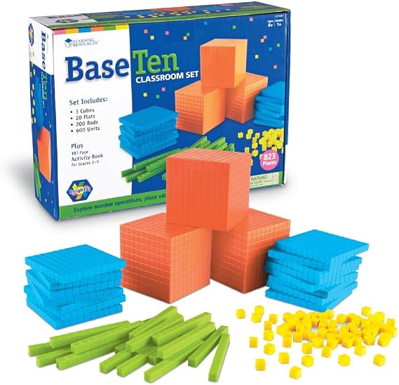 Learning Resources Brights Base Ten Class Set