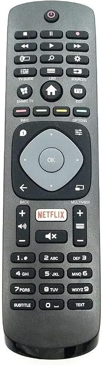 Netflix Remote Control RC47I-02 Compatible with Philips Smart LED TV