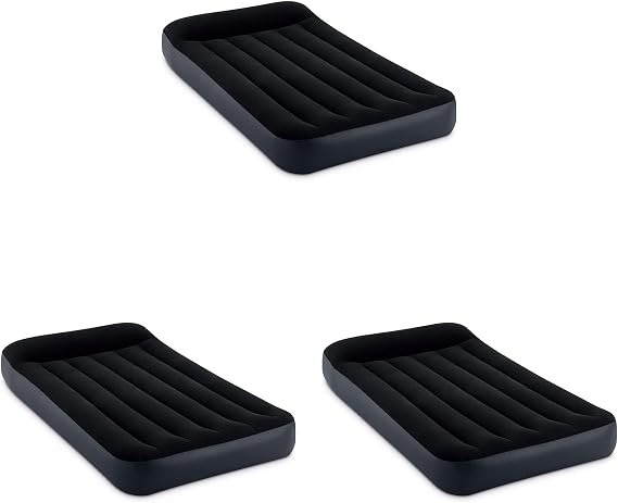 INTEX Dura-Beam Standard Pillow Rest Air Mattress: Fiber-Tech