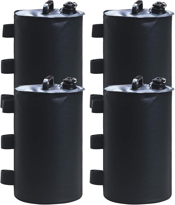 ABCCANOPY Canopy Water Weights Bag, 88LB (Black)