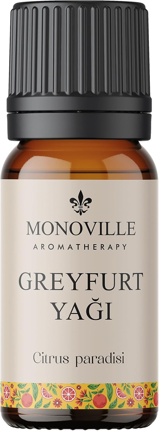 Monoville Grapefruit Essential Oil 10 ml 100% Pure and Natural Grapefruit Essential Oil