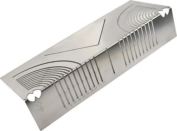 Precisionflex Angle & Marking Tool, 2025 New Angle Marking Tool, Adjustable Linear Dual-Purpose Scriber, Welding Square Pipe Marking Welding Tool Pipe Cutting Guide(20-65mm)