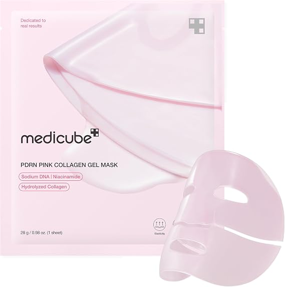 Medicube PDRN Pink Collagen Gel Mask - 48 Saat Elastikiyet Koruyucu ve Besleyici Kolajenli Jel Maske 28gr