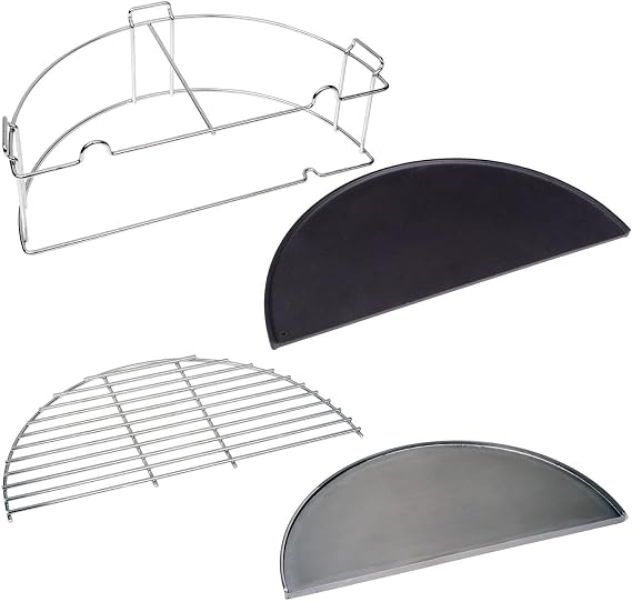 Everdure Half-Moon Riser Kit for 4K 21-Inch Charcoal Grill & Smoker - HBCE4KHMRK