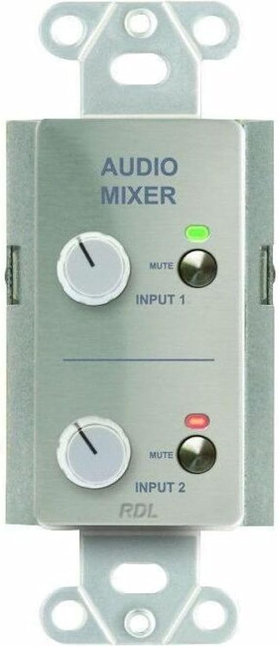 RDL DS-RC2M Remote Audio Mixing Control with Muting