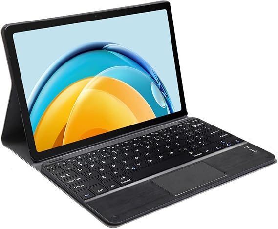 Microcase Huawei Matepad Air 11.5 inch Bluetooth Touchpad Klavye + Standlı Kılıf - BKK5