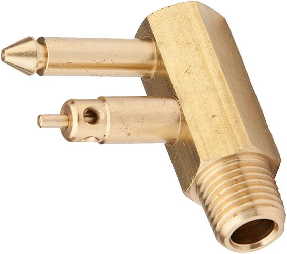 Attwood 8873-6 Brass Quick-Connect Tank Fitting 1/4-Inch NPT Male Thread for Mercury/Mariner