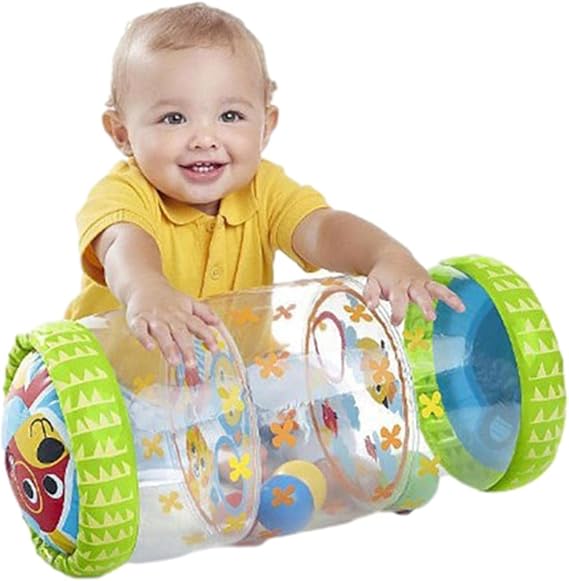 Inflatable Roller Toy for Baby,Crawling Toys for Baby,Crawling and Climbing Ball for Toddlers,Best Educational Games,Roller for 3-36 Months,Christmas and Birthday Gifts