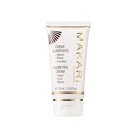 MAKARI Clarifying Toning Cream for Hands, Feet & Elbows, Daily Moisturizer