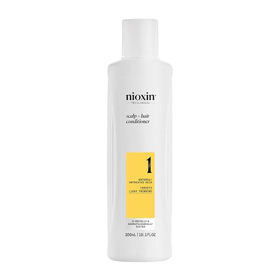 NIOXIN System 1 Scalp & Hair Conditioner |Natural Hair with Light Thinning