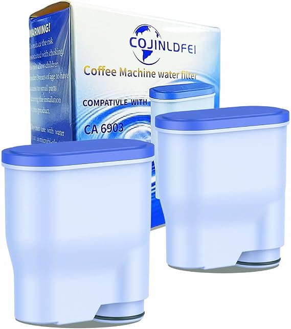 Espresso Coffee Machine Filters Compatible with Philips AquaClean Filter 3200/4300/1200/5400-CA6903/10/00/01/22/47 (2 Pack)