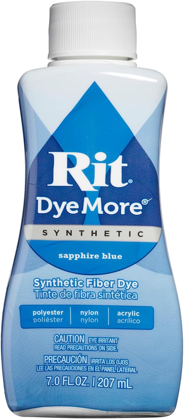 Rit Dye Synthetic 7oz-Sapphire Blue, Other, Multicoloured, 5.08 x 6.35 x 15.24 cm