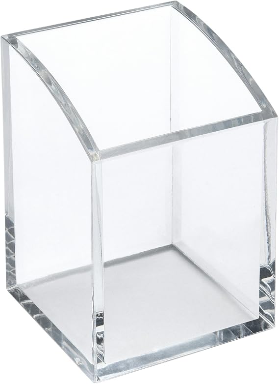 Osco Clear Acrylic Square Pen Pot, APP-2