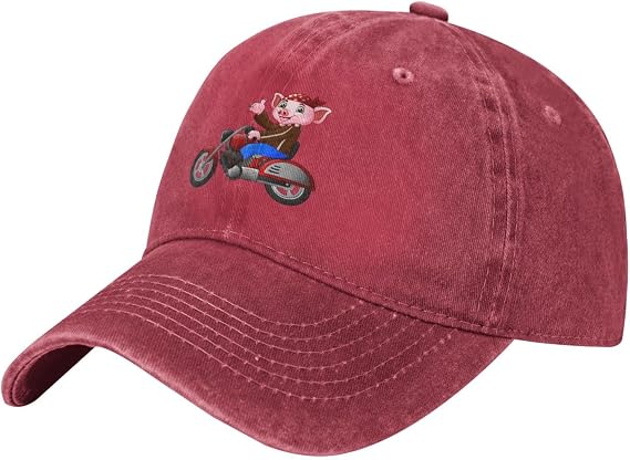 Cool Pig Baseball Cap Women Men Hat Vintage Trucker Sun Hat Dad Cowboy Hats