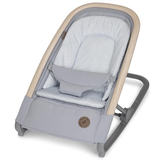 Maxi-Cosi Kori 2-in-1 Baby Bouncer Seat for Infants, Baby Rocker Chair, Portable Bouncer Chair, Classic Slate