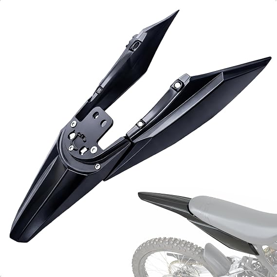 GritShift Extended Rear Fender with Side Shrouds for SurRon LBX Mud Guard