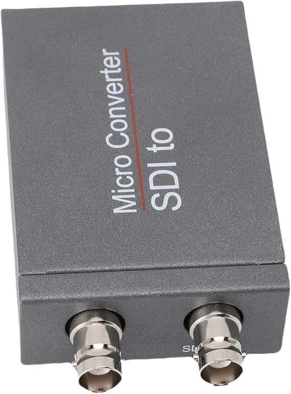 Zopsc SDI to HDMI Converter, Video Converter with SDI Loop Out, SDI to HDMI Adapter for Camera, Projector, Monitor, Live Streaming