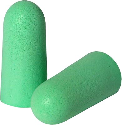 Radians FP90 Deflector 33 Disposable Uncorded Foam Bullet Shaped NRR 33 Earplugs, Pack of 200