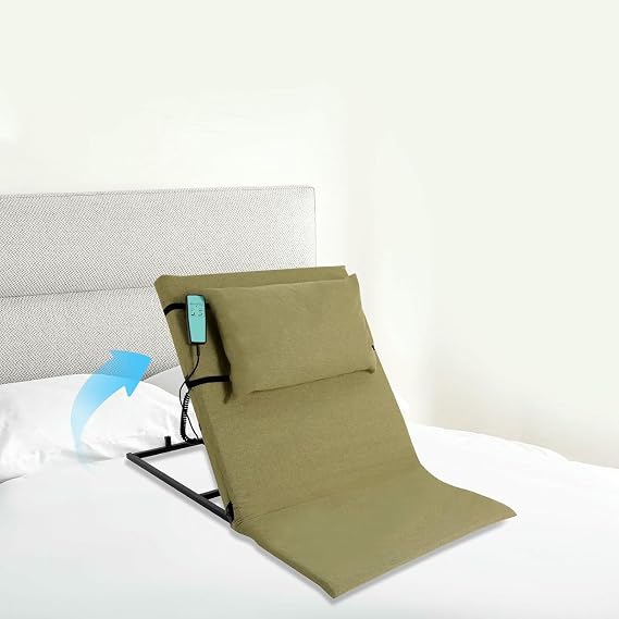 Electric Assisted Wake-up Device, 2-80 Adjustable Bed Rest, 661 lbs Capacity, for Elderly, Pregnant Women & Patients, Sit-Up Assist Mattress Support