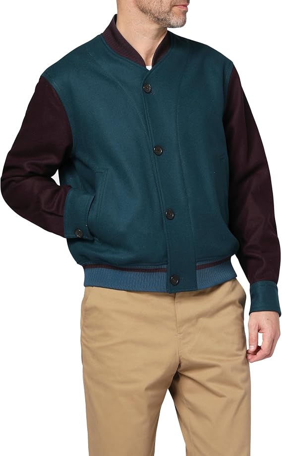 Paul Smith Men's Button Bomber Jacket