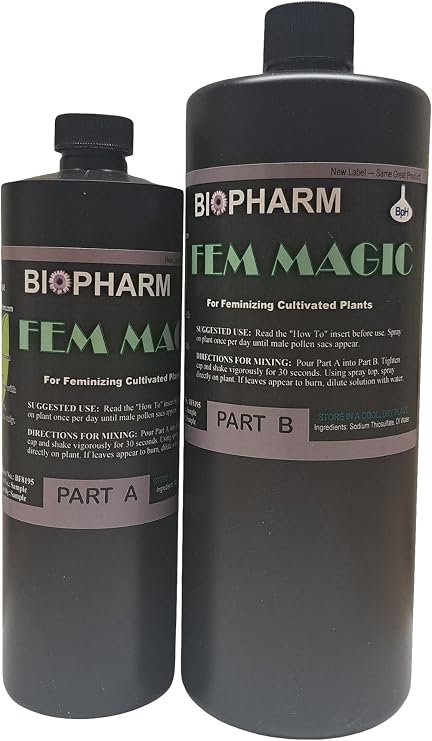 Biopharm Fem Magic Seed Feminizer Spray for Medical Plant Cross-Breeding